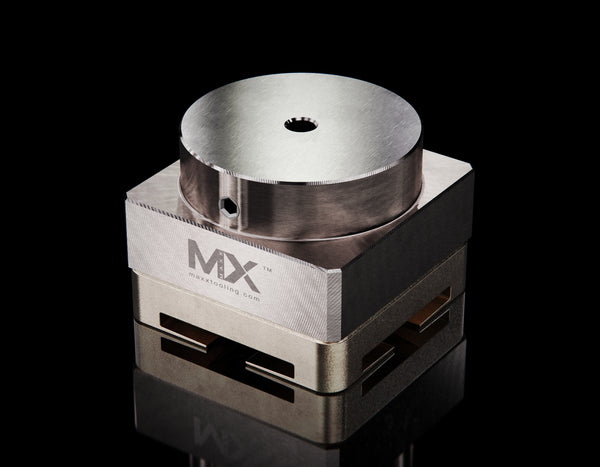 MaxxMacro Círculo soporte Culata redonda de acero inoxidable de 6 mm de diámetro soporte