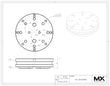 MaxxMacro (D/C) 116MM Palette Edelstahl Einteilige Leistung