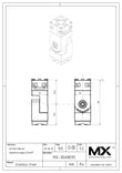 MaxxMacro (System 3R) 54 Manual Chuck Variable Angled Adapter print