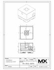 MaxxMacro (System 3R) Brass Pocket Electrode Holder S15 print