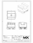 MaxxMacro (System 3R) Brass Slotted Electrode Holder U25 print