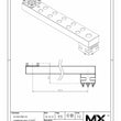 Maxx-ER 50 12 pulgadas horizontales mandril Extensión