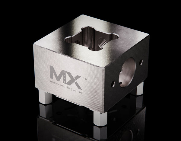 Maxx-ER (Erowa) Electrode Holder Stainless Pocket S20 front
