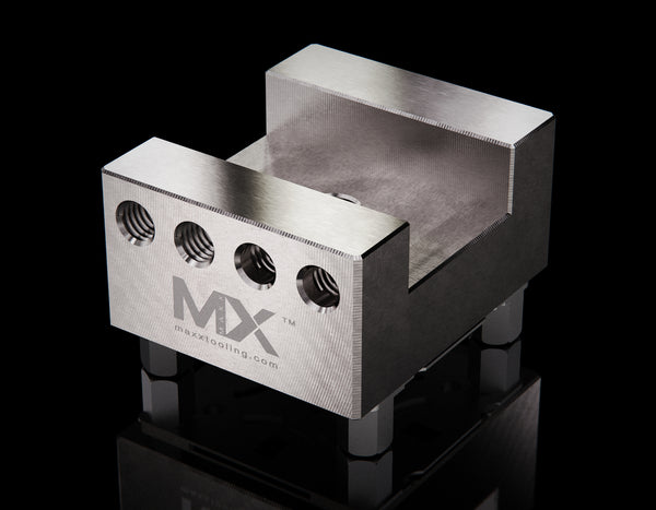 Maxx-ER (Erowa) Electrode Holder Stainless Slotted U30 front