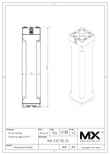 MaxxMacro 70 HP 12 Inch Extension Chuck print