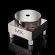 Maxx-ER Círculo soporte Culata redonda de acero inoxidable de 0,250 de diámetro. soporte