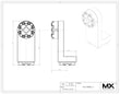 MaxxMacro (D/C) 70 Performance 6" Chuck 90 Grad Adapter