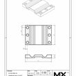 Maxxupc UPC -Zentriersegmente Set von 4
