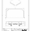 MaxxUPC 16917 UPC Palette Aluminium Sol Personnalisable